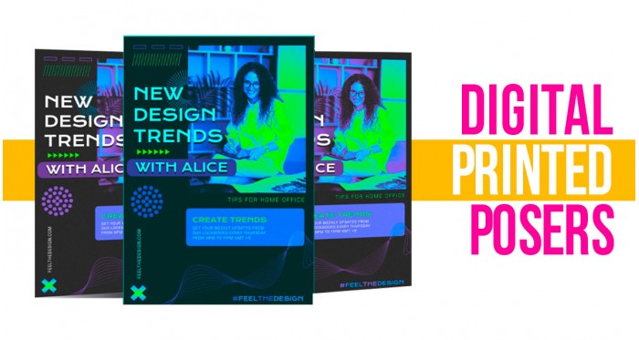 Digital Printed Poster